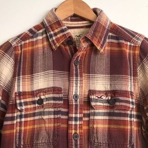 Hollister flannel (size small)